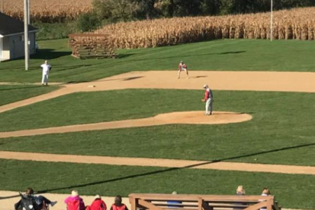 The "Field of Dreams" house in Dyersville, Iowa. (Image courtesy of Booking.com)
