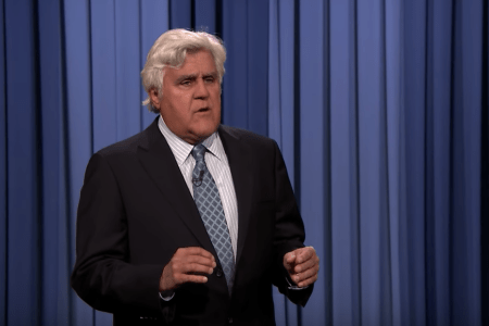Jay Leno on "The Tonight Show." (YouTube)