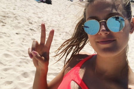 Genie Bouchard (via @geniebouchard on Instagram)