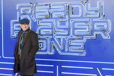 Steven Spielberg attends the European Premiere of 'Ready Player One' at Vue West End on March 19, 2018 in London, England.  (Photo by Karwai Tang/WireImage)