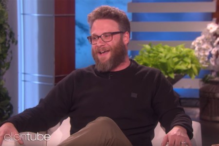 Seth Rogen talks about Stormy Daniels on "Ellen" (YouTube)