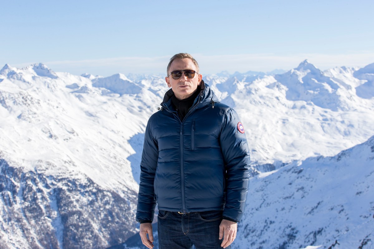 Daniel Craig poses at ski resort in Soelden, Austria featured in "Spectre."  (Jan Hetfleisch/Getty Images)