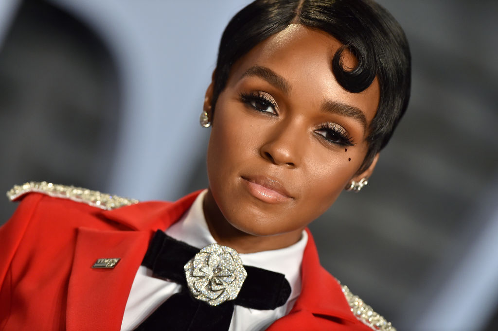 Singer Janelle Monae attends the 2018 Vanity Fair Oscar Party hosted by Radhika Jones at Wallis Annenberg Center for the Performing Arts on March 4, 2018 in Beverly Hills, California.  (Photo by Axelle/Bauer-Griffin/FilmMagic)