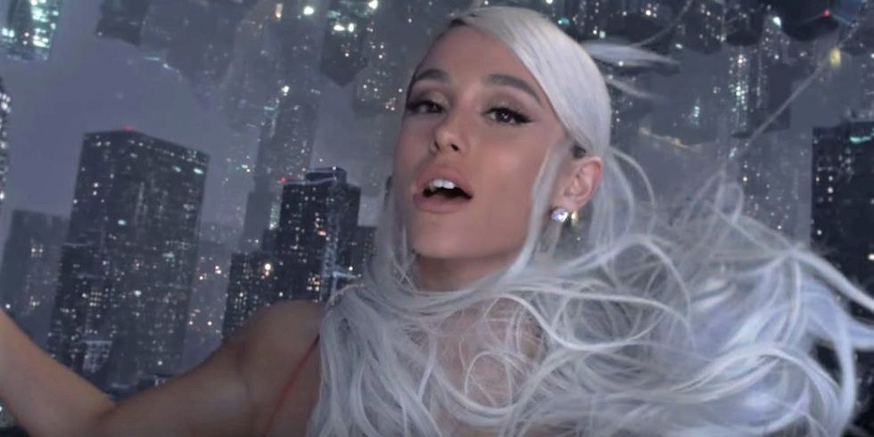 Grab from Ariana Grande's newest music video (YouTube)