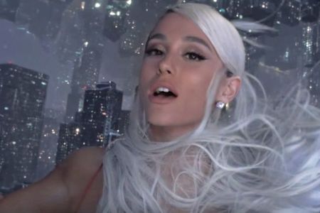 Grab from Ariana Grande's newest music video (YouTube)