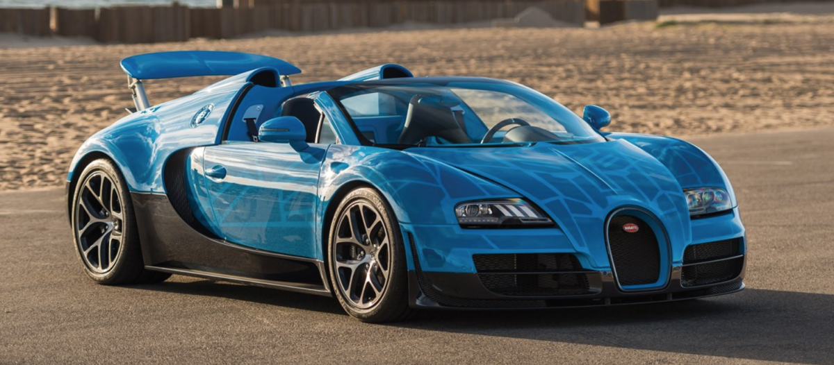 A 2015 Bugatti Veyron 16.4 Grand Sport Vitesse (Courtesy of RM Sotheby's)
