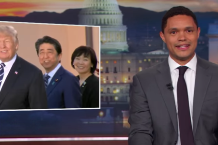 Trevor Noah offers President Trump a rare compliment over his North Korea talks (The Daily Show/Comedy Central)