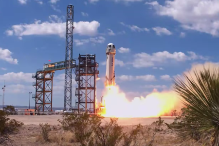 Blue Origin Successfully Test Launches Passenger Spaceship