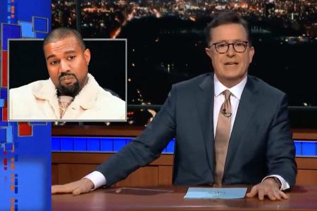 Stephen Colbert on Kanye West (CBS)