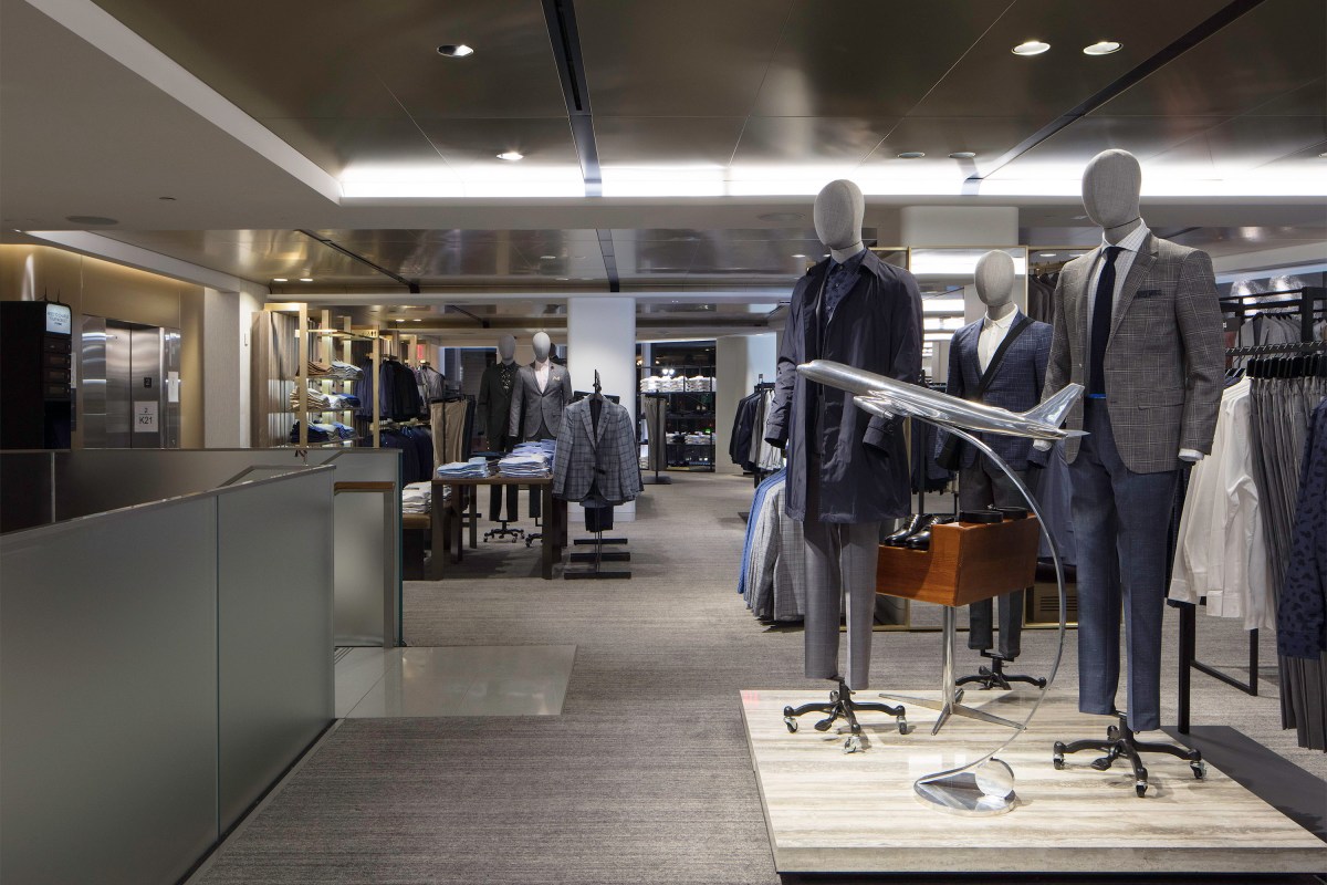 Nordstrom's first men's store in NYC.(Via Nordstrom) 
