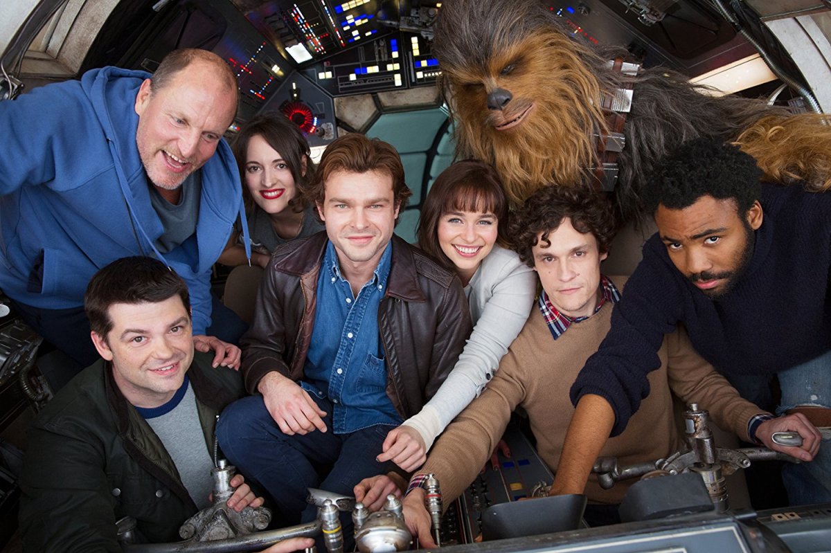 Cast of "Solo: A Star Wars Story"