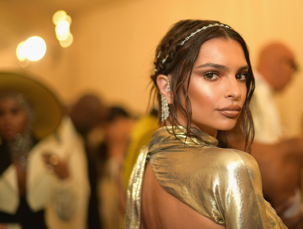 Emily Ratajkowski attends the Heavenly Bodies: Fashion & The Catholic Imagination Costume Institute Gala at The Metropolitan Museum of Art on May 7, 2018 in New York City.  (Matt Winkelmeyer/MG18/Getty Images for The Met Museum/Vogue)