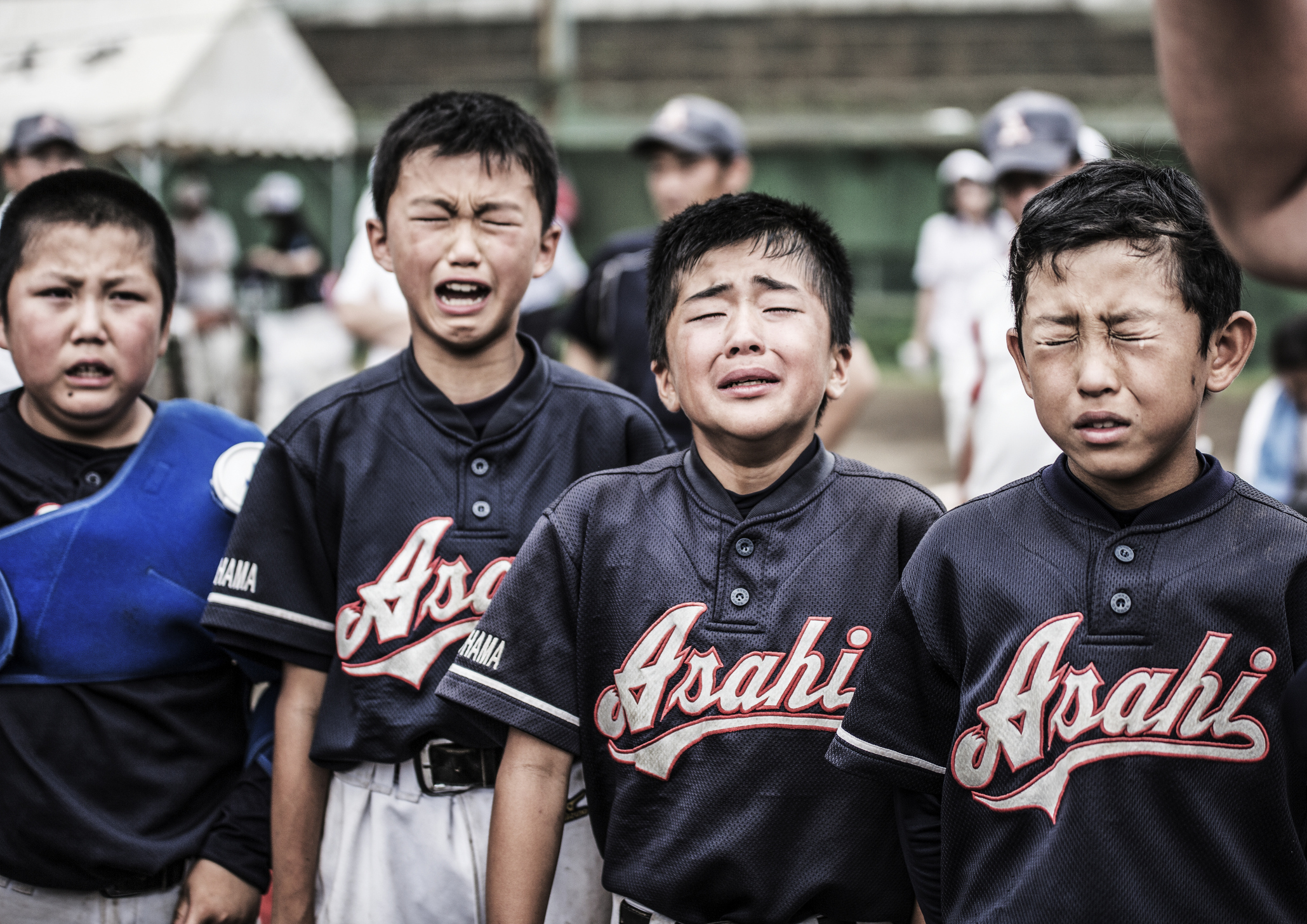 "I followed one Japanese little league baseball team for six years. They are one of hundreds of teams who want to be the best and to be on top one day. They practice hard and give it all they have.  I witnessed their ups and downs, their wide array of emotions in their commitment, will, and determination. They are captured here as seen through my lens" (Getty)