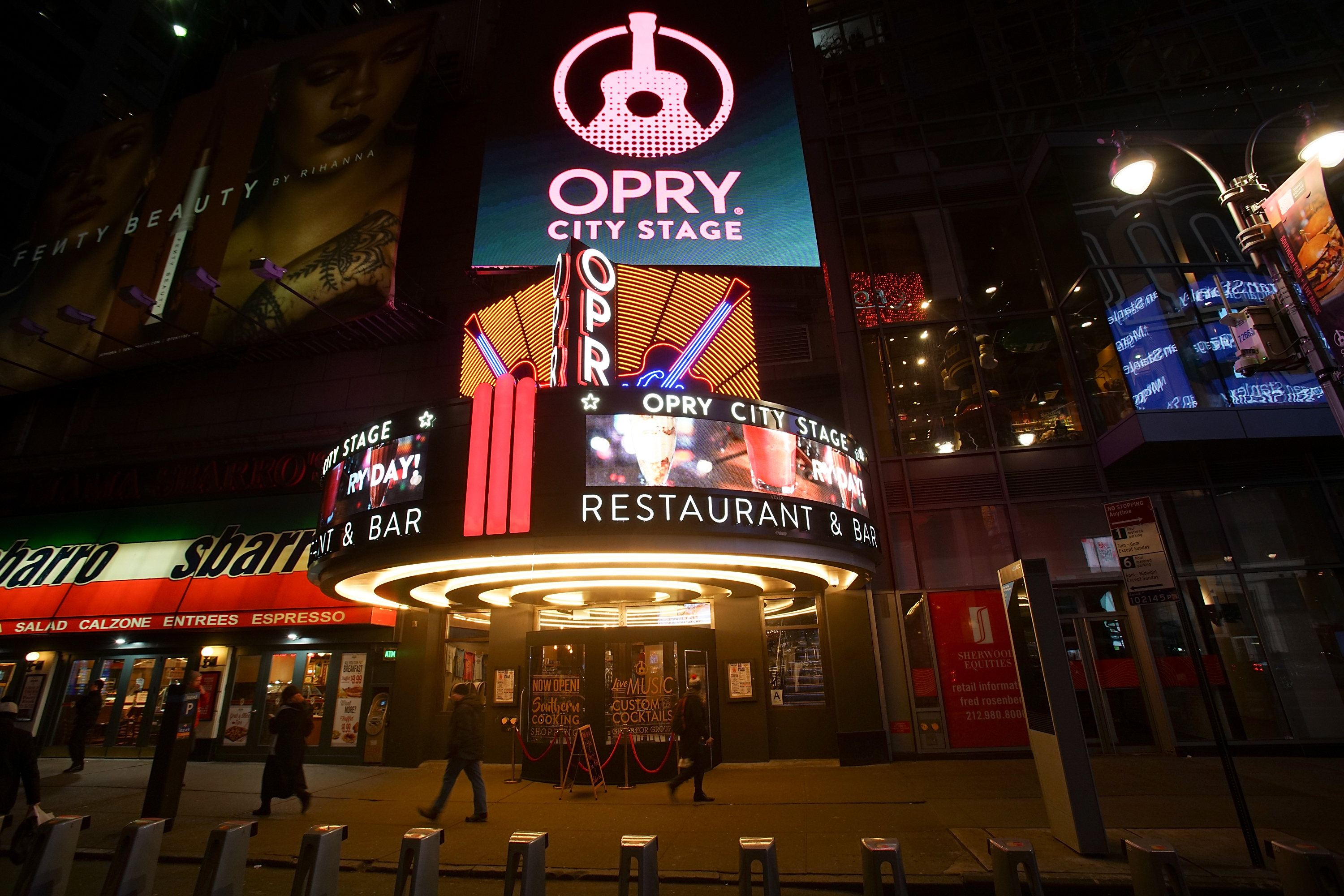 A general view of The Studio Opry City Stage resturant at Opry City Stage on January 31, 2018 in New York City. (Bennett Raglin/Getty Images)
