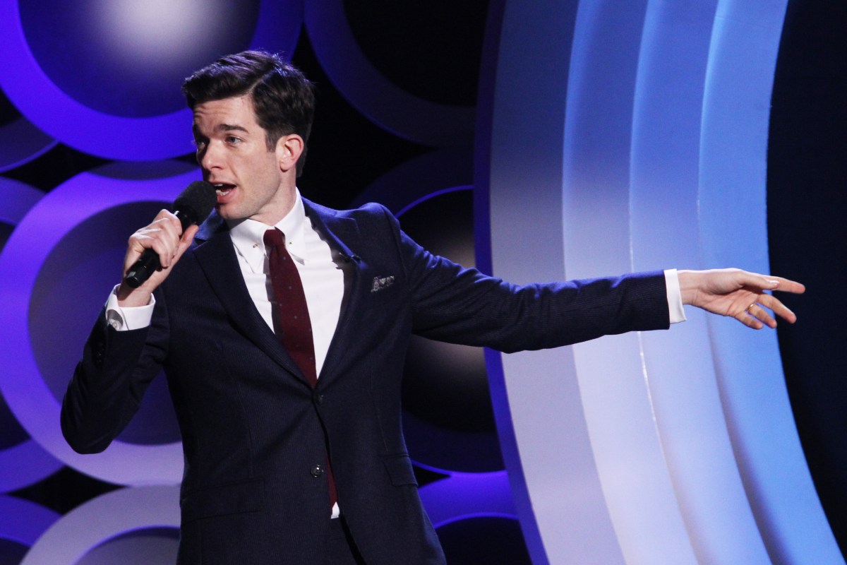 SANTA MONICA, CA - MARCH 03:  Co-host John Mulaney speaks onstage during the 2018 Film Independent Spirit Awards on March 3, 2018 in Santa Monica, California.  (Photo by Tommaso Boddi/Getty Images)