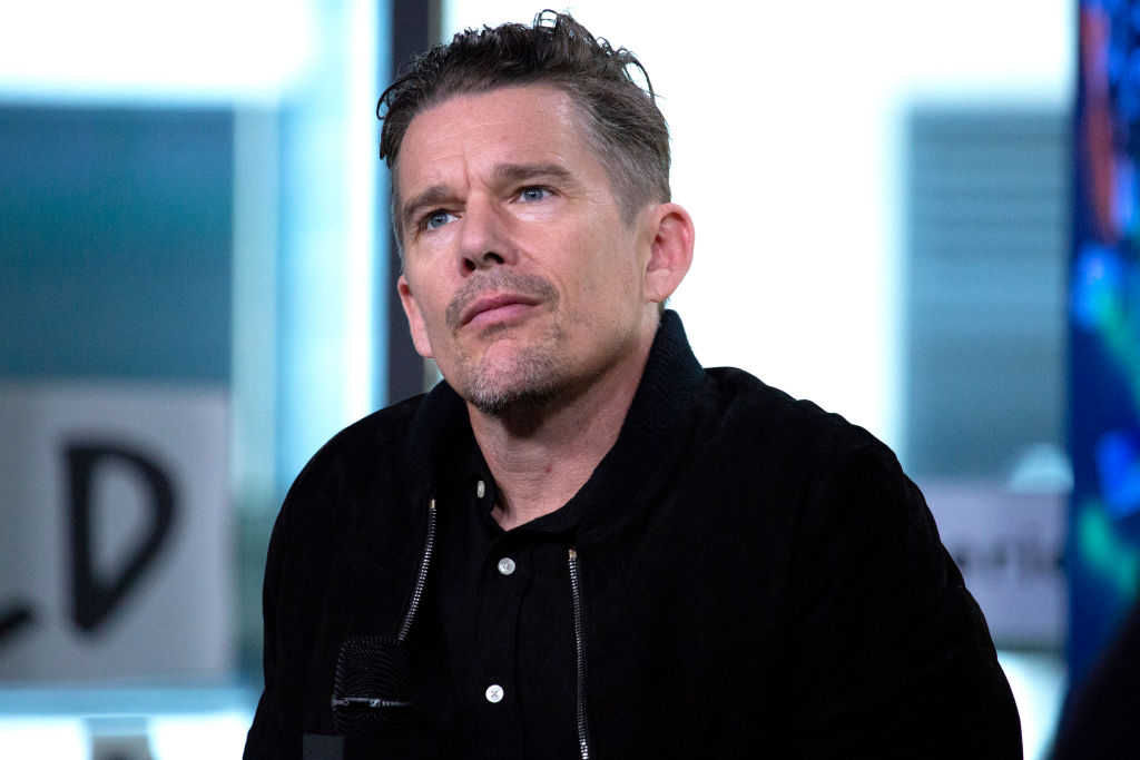 NEW YORK, NY - MAY 15: Ethan Hawke visits AOL Build at Build Studio on May 15, 2018 in New York City. (Photo by Santiago Felipe/Getty Images)