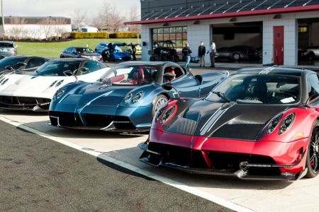 A set of Pagani Huayras (Putnam Leasing)