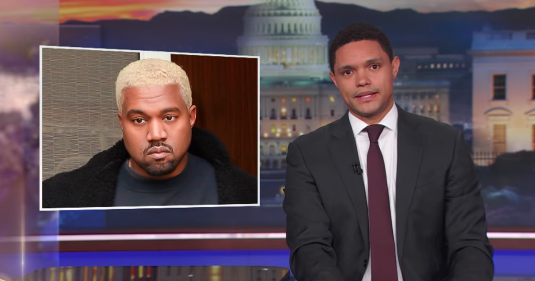 Trevor Noah slammed Kanye West on Wednesday night for his comments about slavery (YouTube)
