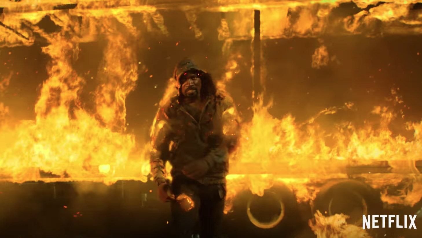 A screengrab from the forthcoming season of Luke Cage. (Marvel/Netflix)