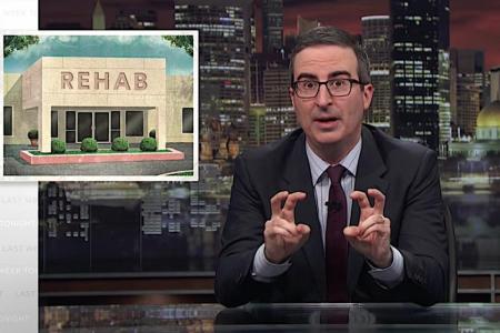 John Oliver takes on the rehabilitation industry (HBO)