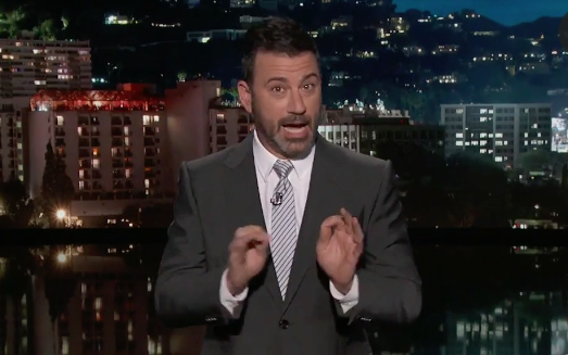 Jimmy Kimmel delivers his monologue on Tuesday, May 22, 2018 (ABC)