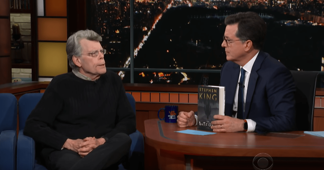 Stephen King and Stephen Colbert discuss politics (YouTube)