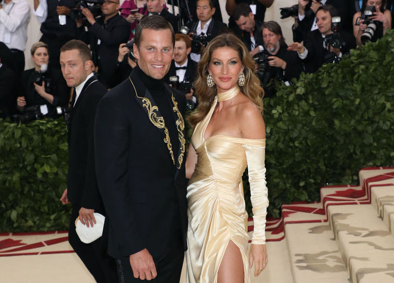 Tom Brady and Gisele Bundchen attend "Heavenly Bodies: Fashion & the Catholic Imagination", the 2018 Costume Institute Benefit at Metropolitan Museum of Art on May 7, 2018 in New York City. (Taylor Hill/Getty Images)