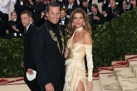Tom Brady and Gisele Bundchen attend "Heavenly Bodies: Fashion & the Catholic Imagination", the 2018 Costume Institute Benefit at Metropolitan Museum of Art on May 7, 2018 in New York City.  (Taylor Hill/Getty Images)