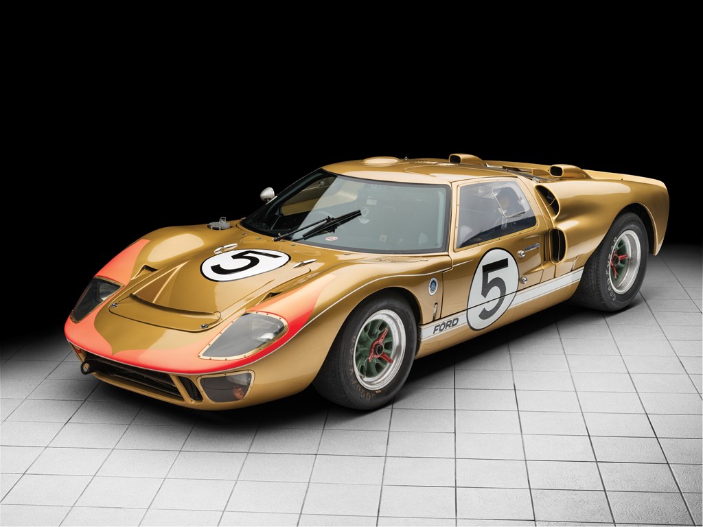 The 1966 Ford GT40 set for RM Sotheby’s Monterey. (Courtesy of RM Sotheby's)