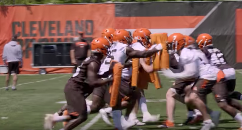 A screen grab from the first "Hard Knocks" trailer. (HBO)