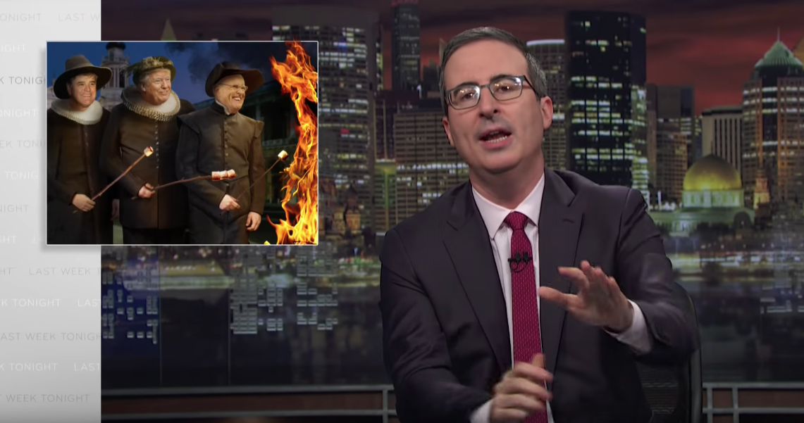  “If this is a witch hunt, then witches exist,” Oliver said of Robert Mueller's investigation (Last Week Tonight/HBO)