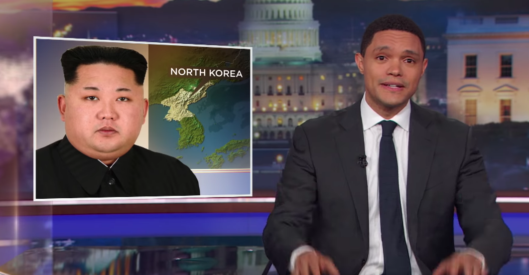 Trevor Noah talks Kim Jong-un and Trump meeting on The Daily Show (Comedy Central)