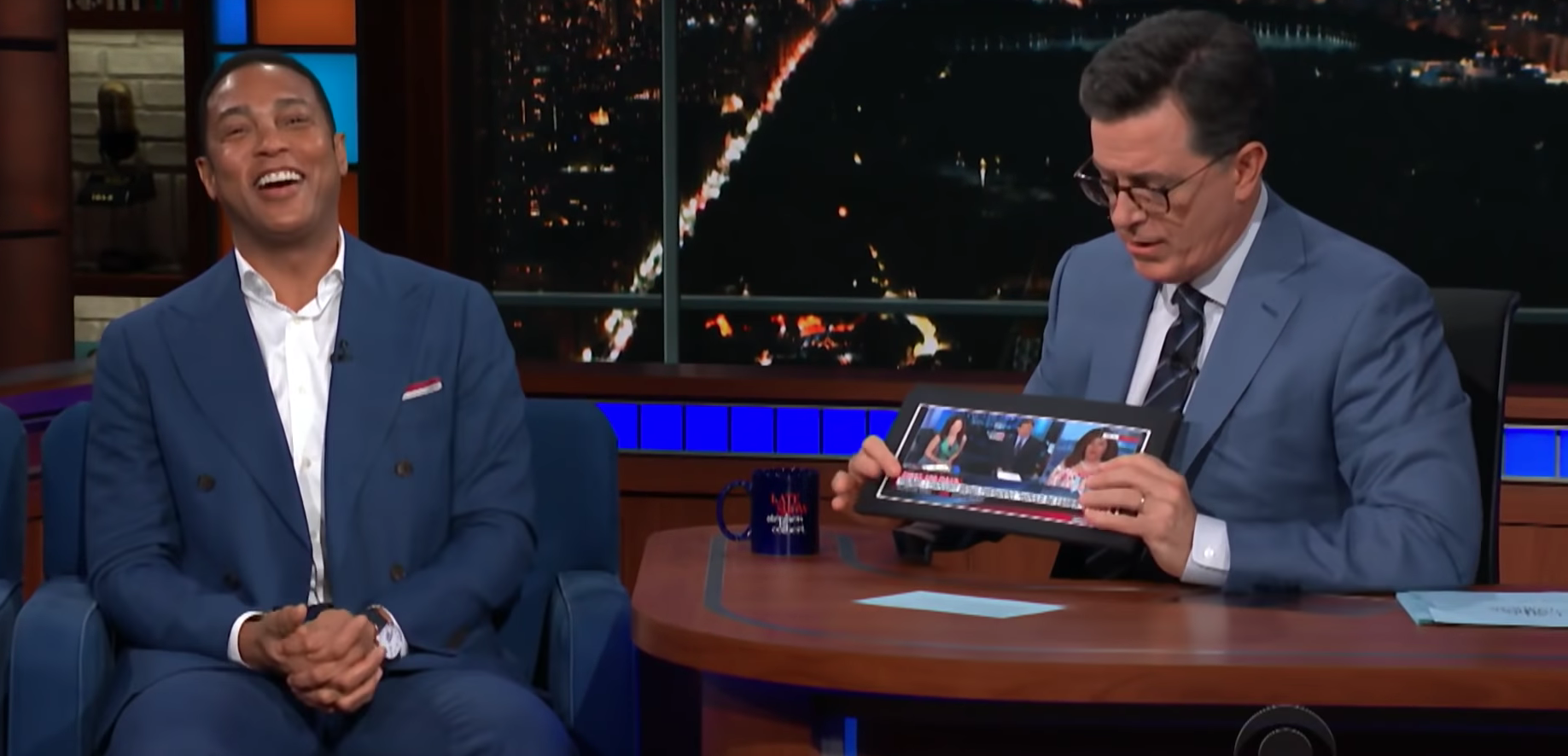 Don Lemon on Stephen Colbert's 'Late Show' (YouTube)