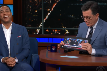 Don Lemon on Stephen Colbert's 'Late Show' (YouTube)