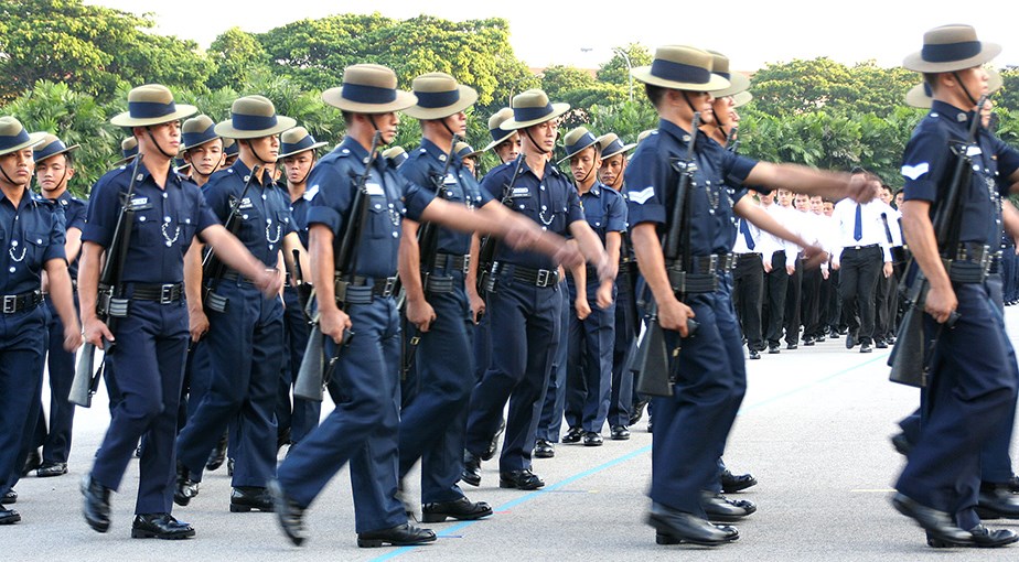 The Gurkha Contingent of the Singapore Police Force (Wikimedia)