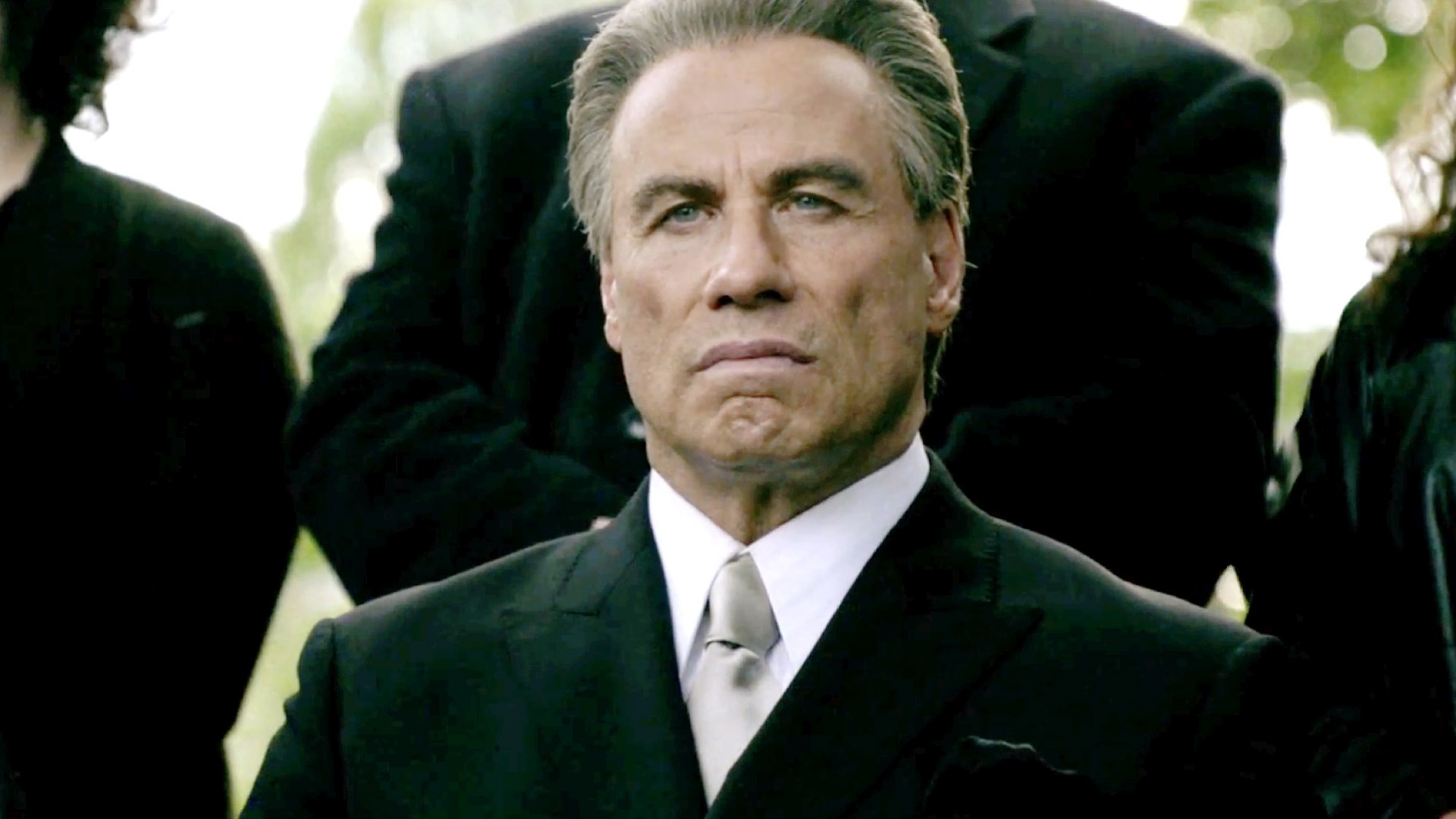 John Travola as John Gotti in 'Gotti' (Vertical)