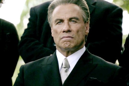 John Travola as John Gotti in 'Gotti' (Vertical) 