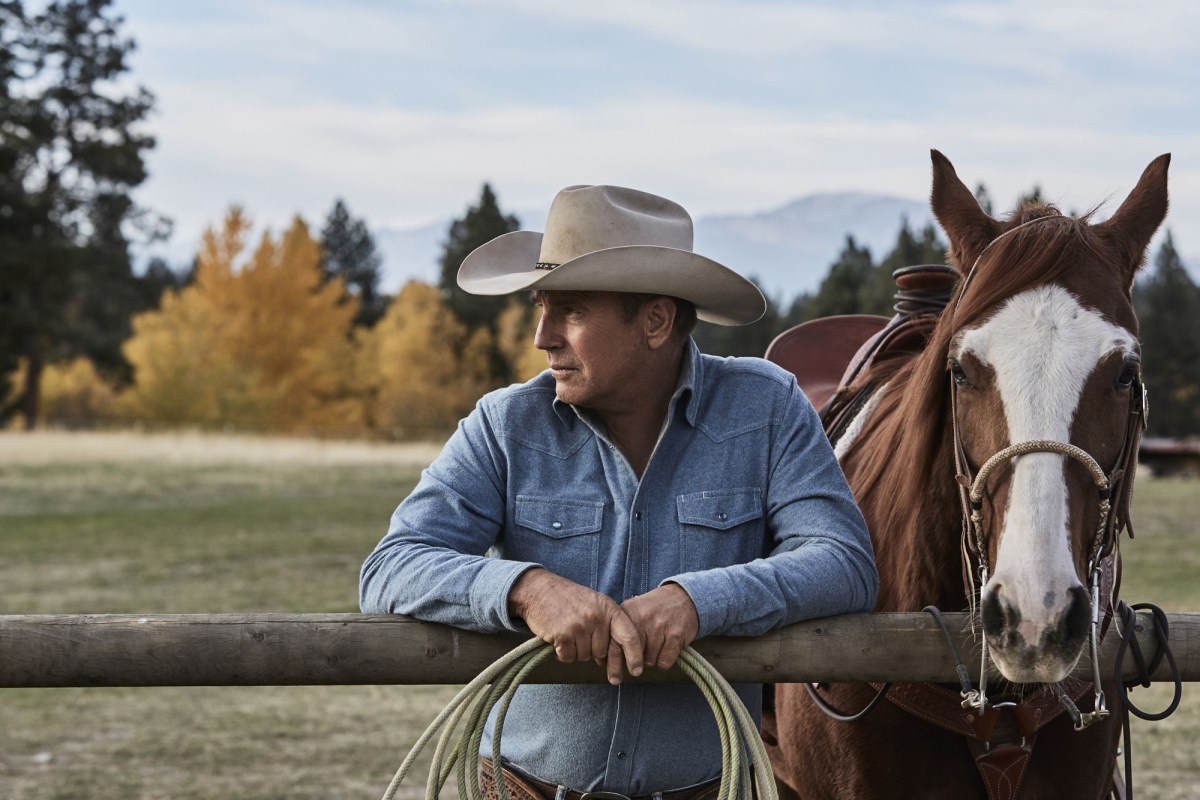 Kevin Costner in 'Yellowstone.' (Paramount)
