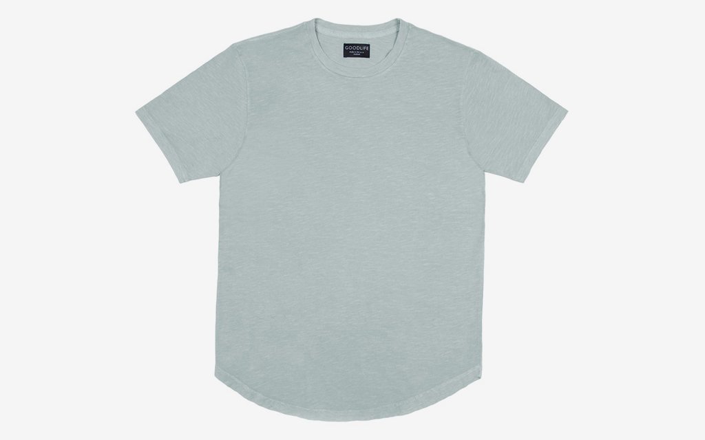 Goodlife Sun-Faded Scallop Tee