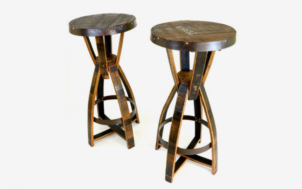 This Hungarian Craftsman Makes Furniture From Old Bourbon Barrels