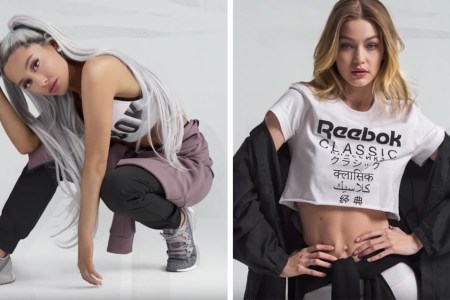 Ariana Grande and Gigi Hadid for Reebok (Reebok/YouTube)