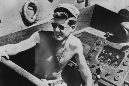Lt. John F. Kennedy. (Denver Post via Getty Images)