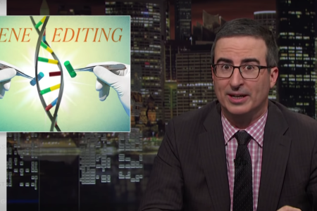 John Oliver talks gene editing on 'Last Week Tonight' (HBO)