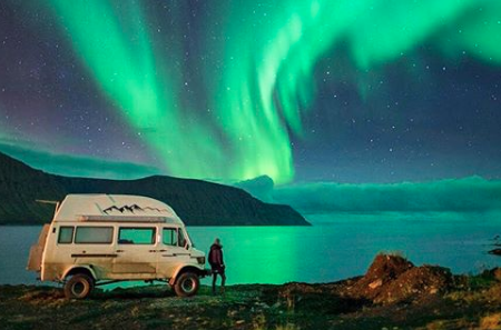 Chris Burkard, the Northern Lights (@chrisburkard/Instagram)