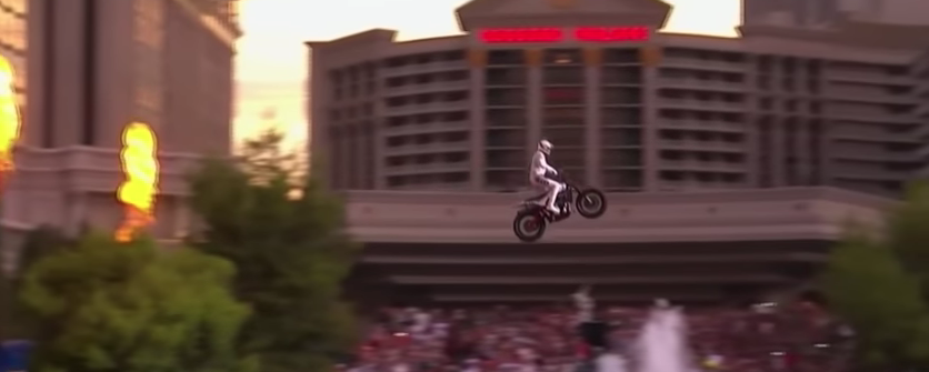 Watch a Daredevil Replicate Three of Evel Knievel’s Best Jumps