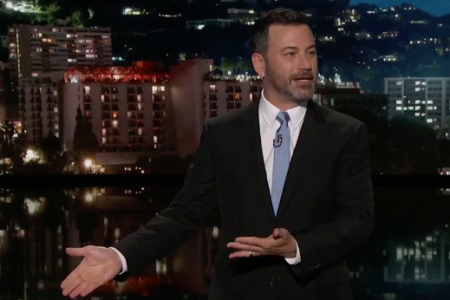 Jimmy Kimmel responds to Trump's South Carolina rally. (YouTube)
