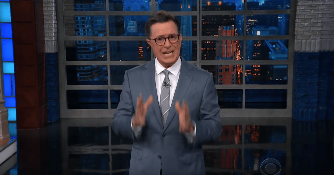 Colbert celebrates the Thai cave rescue, then slams Trump's migrant policies. (YouTube)