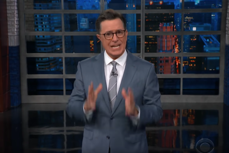 Colbert celebrates the Thai cave rescue, then slams Trump's migrant policies. (YouTube)