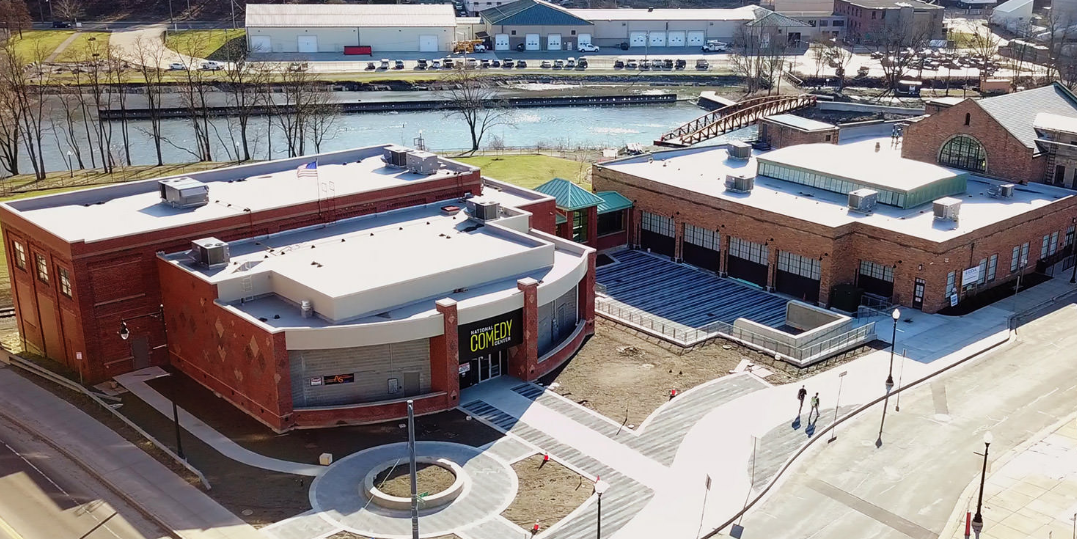 The National Comedy Center in Jamestown, NY, will open on August 1. (National Comedy Center)