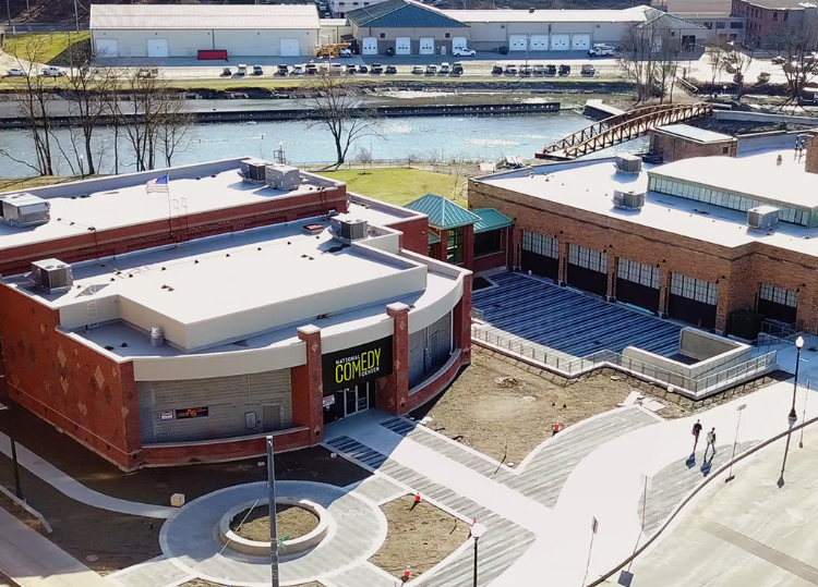 The National Comedy Center in Jamestown, NY, will open on August 1. (National Comedy Center)
